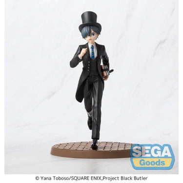 Black Butler: Boarding School Arc Luminasta PVC Statue Ciel Phantomhive 22 cm - The Happy Toy Store